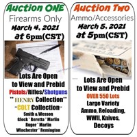 Legendary Ammo and Accessories Auction March 5
