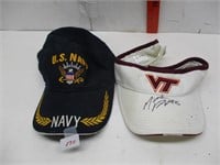 Two Hats Navy & Virginia Tech