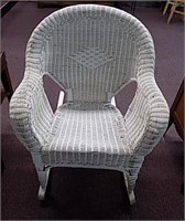 Sturdy Wicker Rocker 16 X 13 X28"