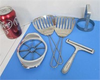 Vintage Kitchen Utensil Metal Group