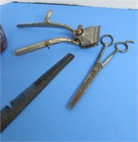 Bresson Antique Clippers And Scissors