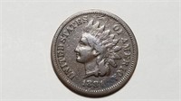 1881 Indian Head Cent Penny
