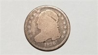 1836 Capped Bust Dime