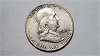 1949 S Franklin Half Dollar High Grade