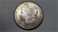 1884 O Morgan Silver Dollar Uncirculated Toned