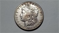 1884 S Morgan Silver Dollar High Grade Rare Date