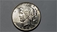 1934 D Peace Dollar Uncirculated Rare