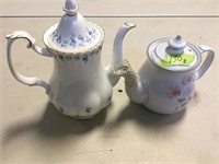 Royal Albert & Denby Tea Pots
