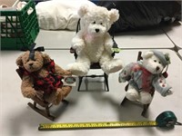 Boyd's Collector Bears in Chairs