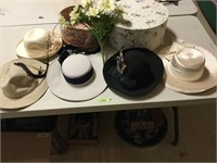 Ladies Hats & Hat Boxes