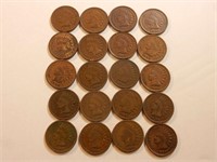 1900s I.H. Cents G/VG (x20)