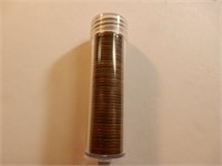 1940-S- Wheat Cents F/VF 1 roll (x50)