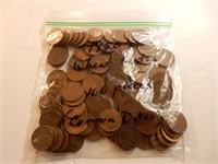 1950s Wheat Cents (x100)