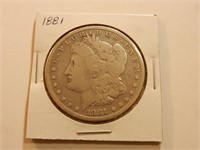 1881 Morgan Dollar