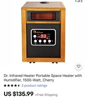 Dr. Heater.  Infrared Portable Space Heater.