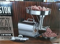 Weston meat grinder and sausage stuffer