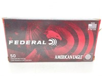(50) Rounds.380 Auto, Federal 95 gr FMJ