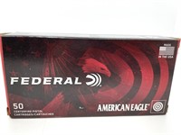 (50) Rounds.380 Auto, Federal 95 gr FMJ