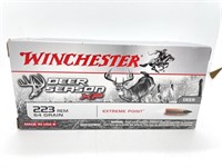 (20) Rounds.223, Winchester 64 gr Extreme Point