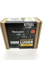 (200) Rounds 9mm, Monarch 115 gr