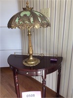 Tiffany Style Lamp & Table