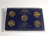 2007 Gold Color State Quarter Collection