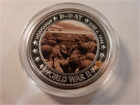 World War II-Normandy D-Day Medal Coin