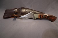 Carl Schlieper custom knife & sheath