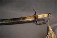 1790-1810 American pillow pommel short saber