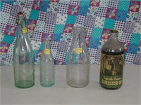 Seperator oil,Terre Haute Pure Milk & other bottle