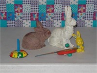 Noise makers & rabbits