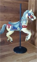Hand carved carousel horse by master carved Dana