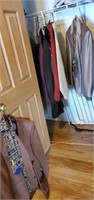Contents of closet - mostly coats large sizes