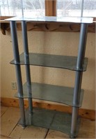 Heavy 4 tier glass shelf - this would make a