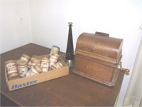 Edison Crank Victrola & Laboratory Cylinders