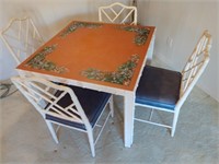 Square Table and 4 Chairs