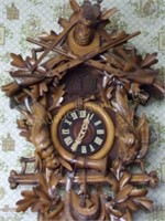 Wild Life Cuckoo Clock (not running)