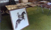 Wall Hangings - Some Framed, Livestock Theme (13