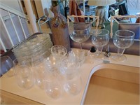 Assorted Glass Dishware