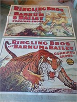 2 Ringling Bros & Barnum Poster Repros #1