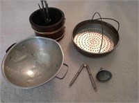 Nut Cracking Kit, Sifter and Strainer
