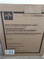 NIB Medline Aluminum Transport Chair