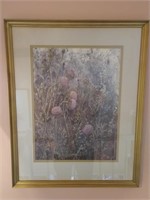 Thistle Floral Print by Jim Gray