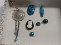Turquoise Rounds and Cameo