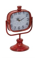 Metal Vintage Analog Tabletop Clock