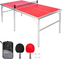 Midsize Table Tennis Game Set