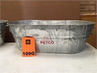 Lot of 2 Oblong Tubs