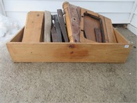 NICE PINE DRAWER AND LOTS OF DIY PROJECT WOOD PCS