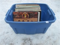 LOT OF ASSORTED RECORDS INCL TUB