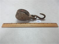 MEAT METAL DOUBLE PULLEY